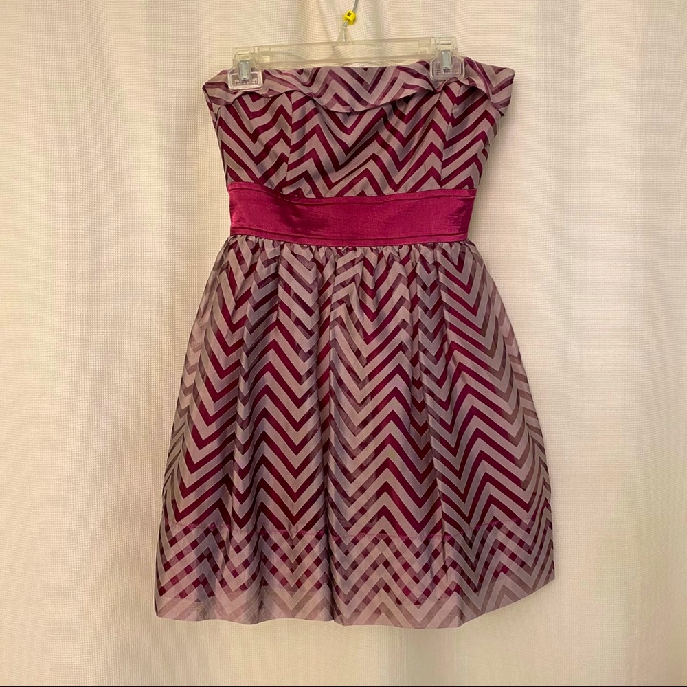 Juniors Strapless Dress